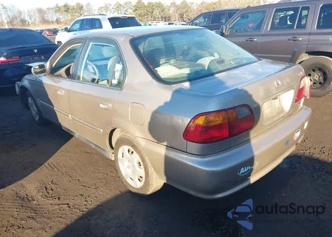 2000 Honda Civic Ex z USA, uszkodzony, nr VIN 1HGEJ8643YL048356